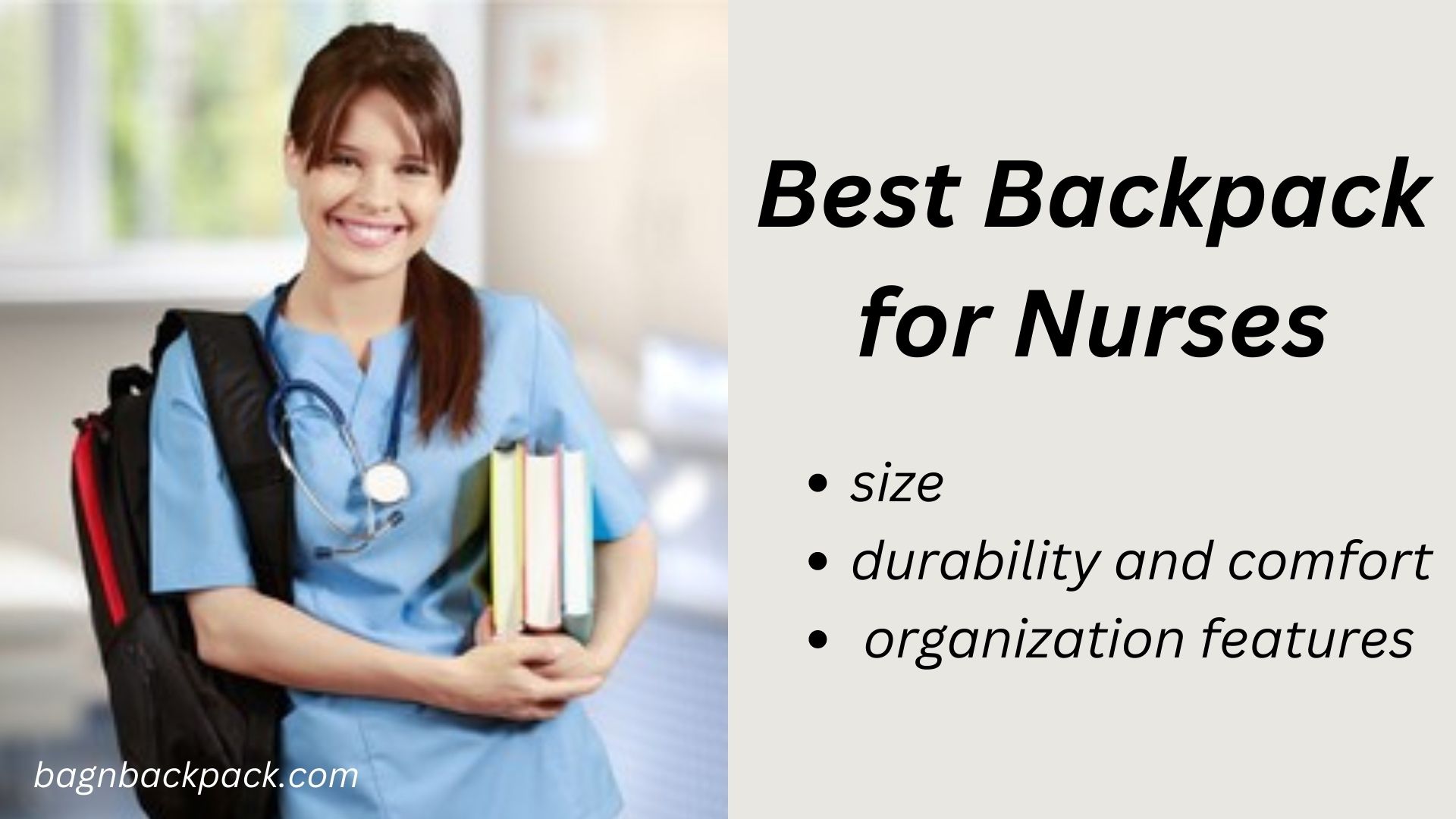 Best Backpack for Nurses